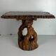 Biomorphic brutalist organic side table, Dutch 1960s
