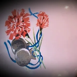 Art Deco inlaid clock