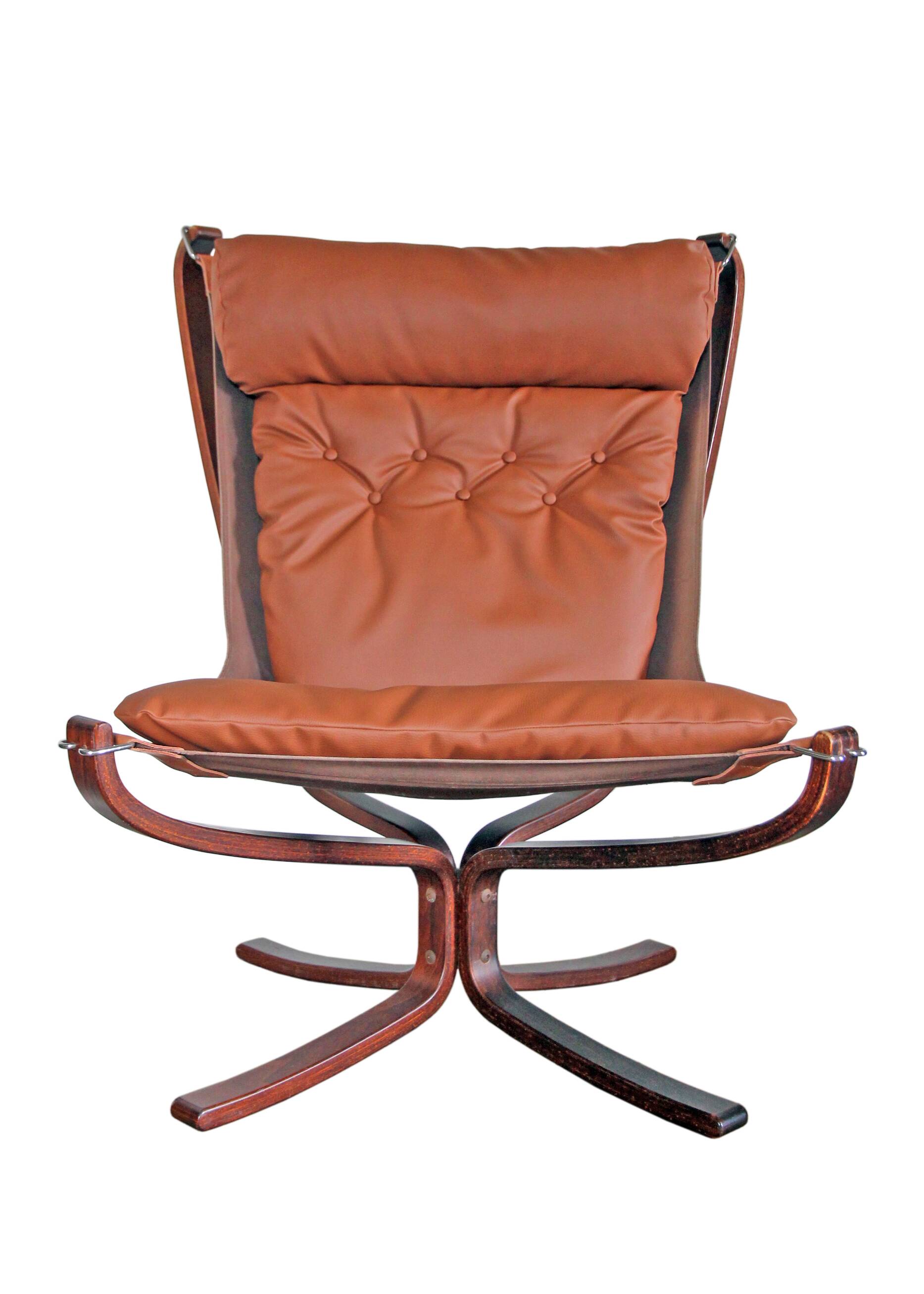 Falcon armchair, Sigurd Ressell for Vatne Mobler, 1970s