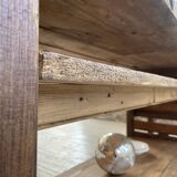 XL central island workbench oak