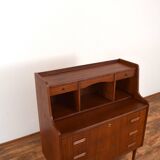 Mid-Century Danish Teak Secretary, 1960s.