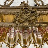 Antique brass chandelier