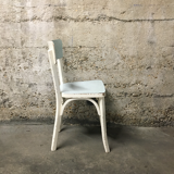 Series of 4 Baumann wooden chairs