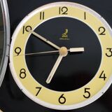 Jaz clock vintage yellow formica