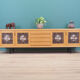 Ash sideboard, Danish design, 1970s, designer: Poul H. Poulsen, production: Gangsø Møbler