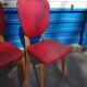 Lot of four 50's skai chairs