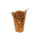 Angelo Bragalini, Mid-century copper vase, Bologna Italy 1960s