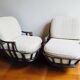 70s Rattan Armchairs (*2)