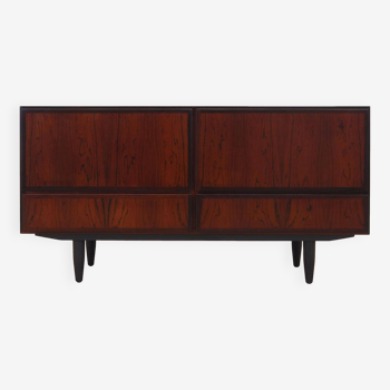 Rosewood chest of drawers, Danish design, 1970s, manufacturer: Omann Jun