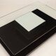 Cidue Mid Century Italian Black Lacquer, Mirror and Glass Coffee Table 1970