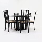 Post modern Thonet dining set by Ernst W. Beranek 1980s