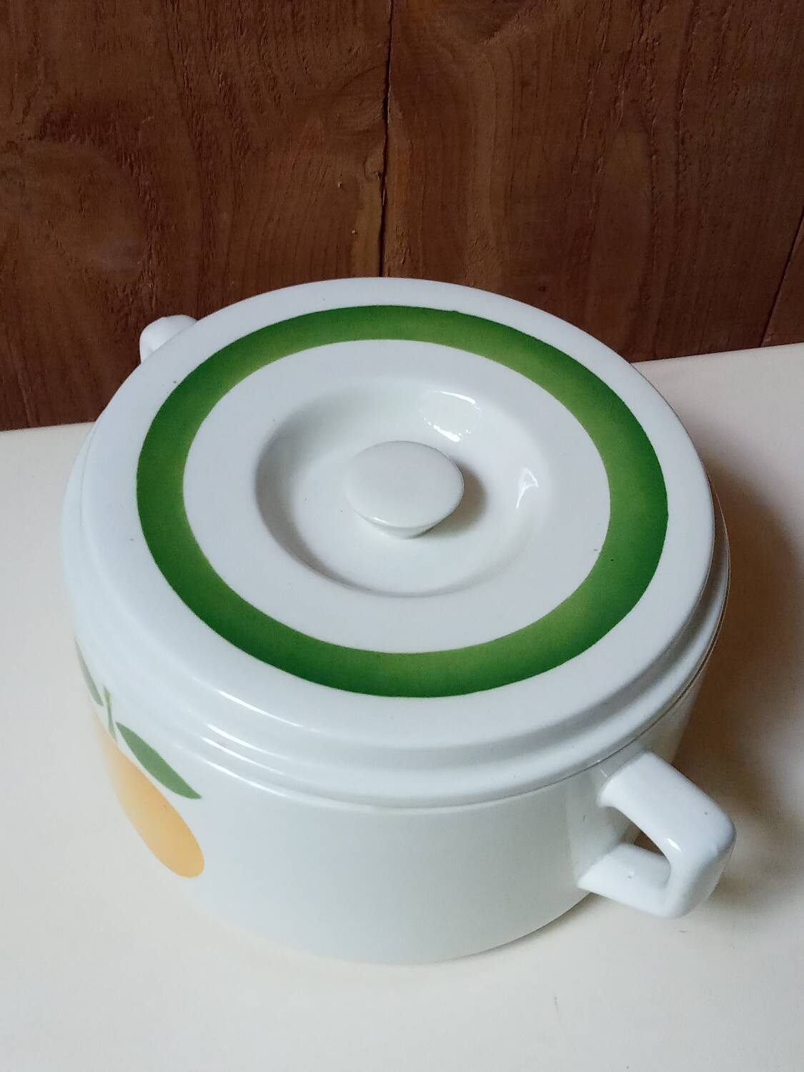 Apple soup tureen, Moulin des Loups, 1960s/1970s