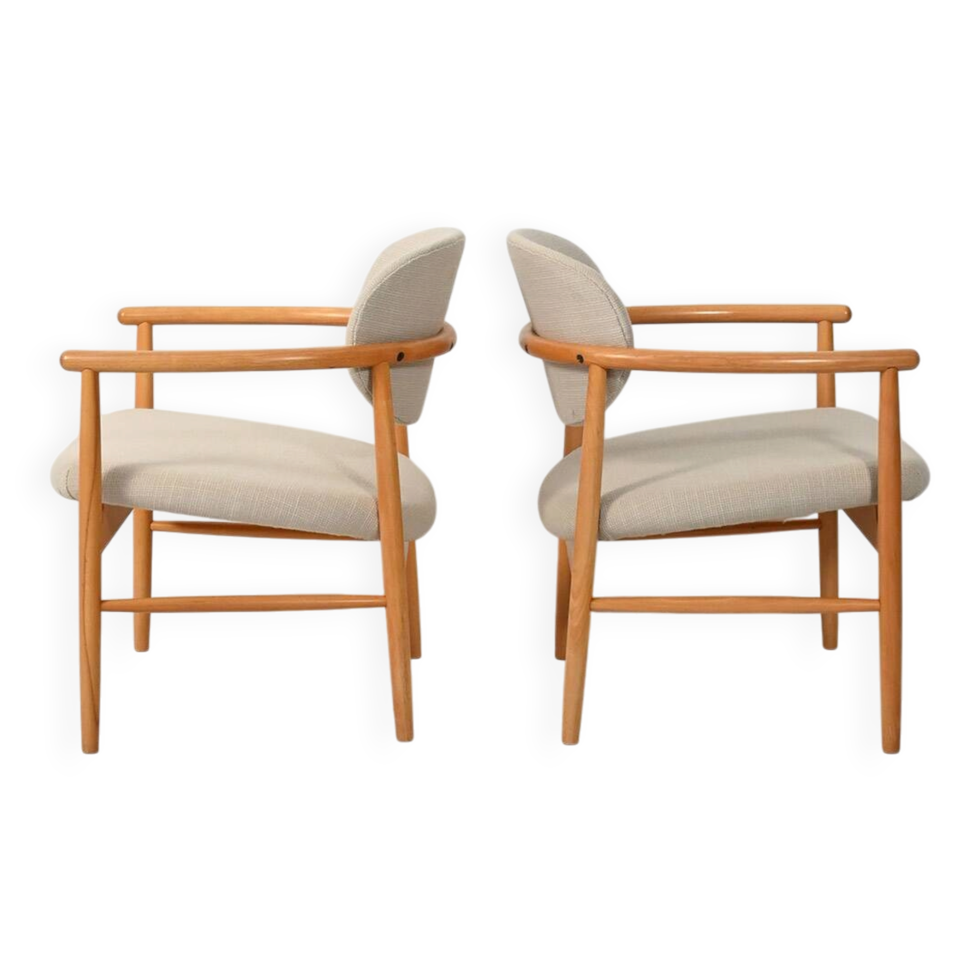 Paire de fauteuils "Pluto" par Alf Svensson