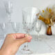 6 verres à eau en cristal Luminarc