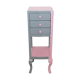Table de chevet rose