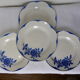 4 flat plates of Digoin Sarreguemines model Corsica 211209