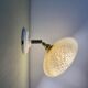Vintage lampshade in Clichy glass pale yellow