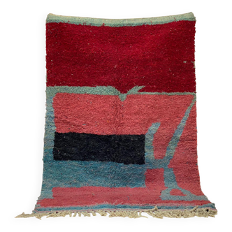 Natural handmade Berber rug 3x2 m