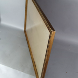 Old frame wood stucco gilding original 67x42 foliage 63x38 cm + glass SB