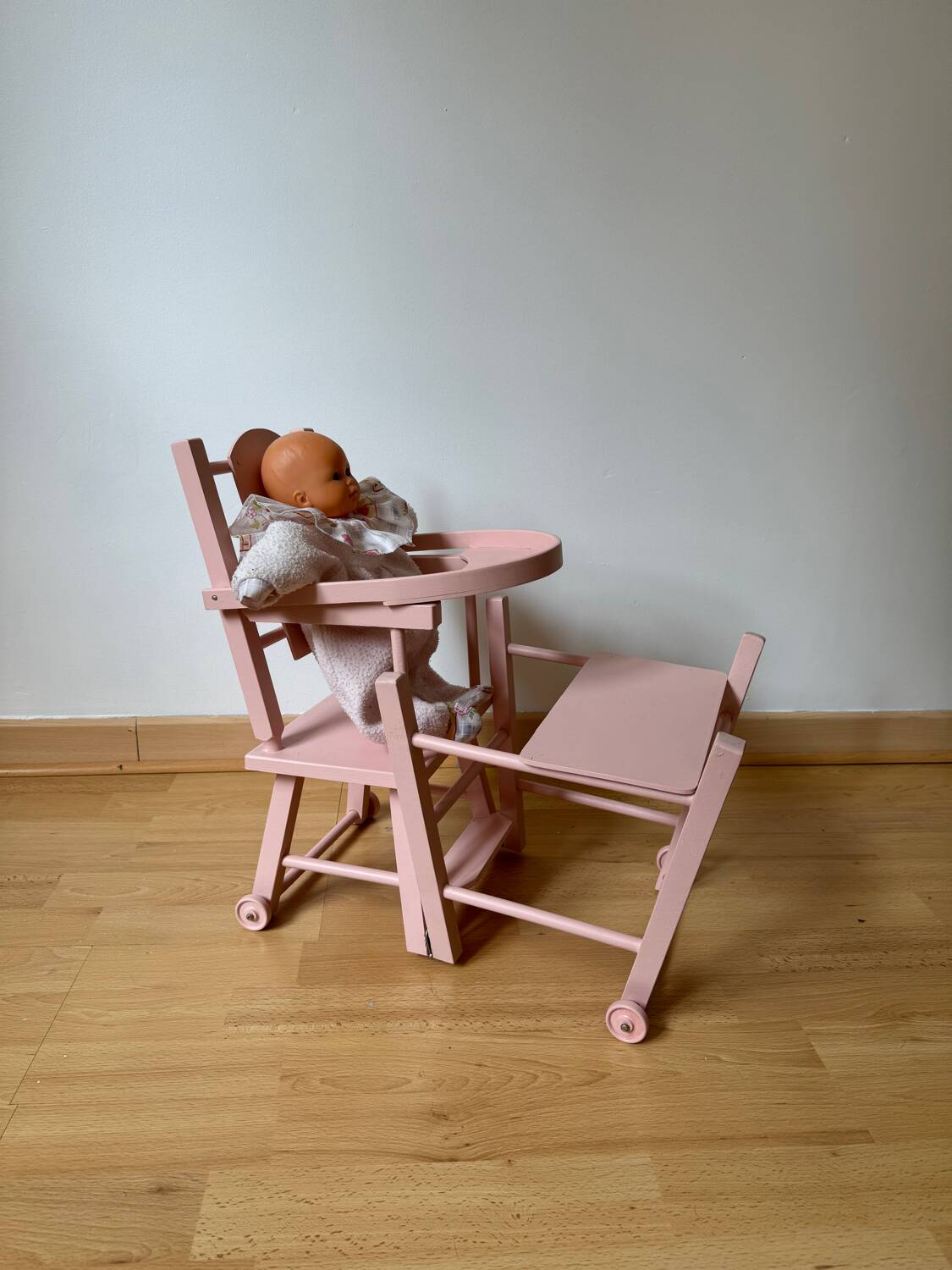 Vintage doll high chair