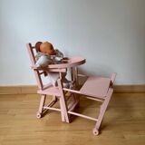 Vintage doll high chair