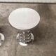 Paire de tabourets aluminium chromé Eichholtz 2000