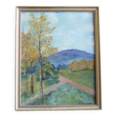 Small oil on panel, signed at the bottom right E. Mouisset.