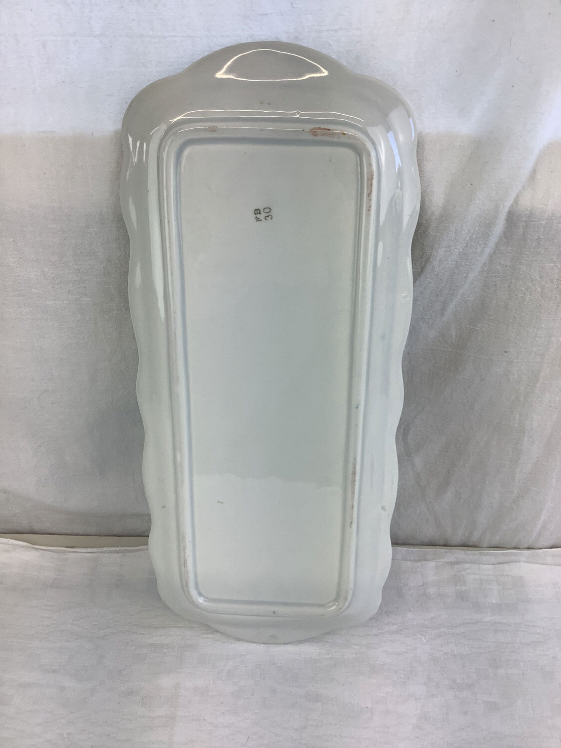 Porcelain cake dish France Badonviller