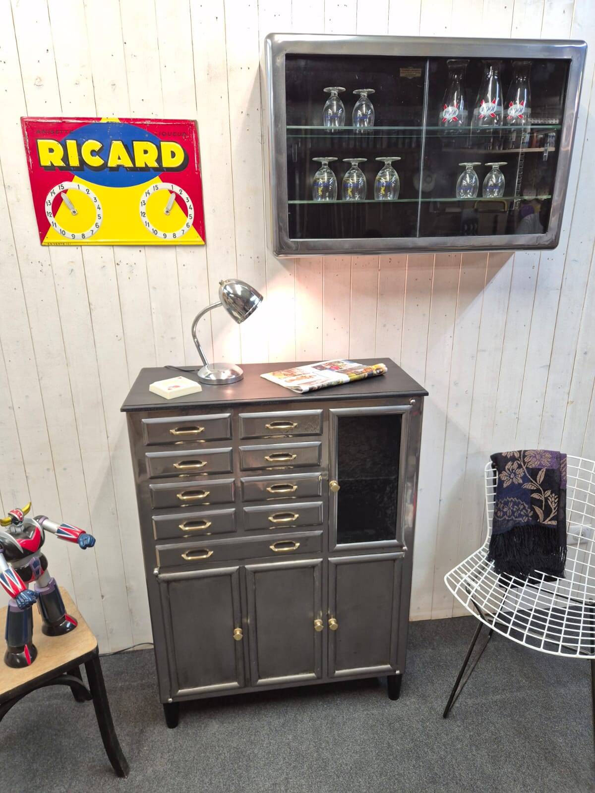 Old dentist's furniture