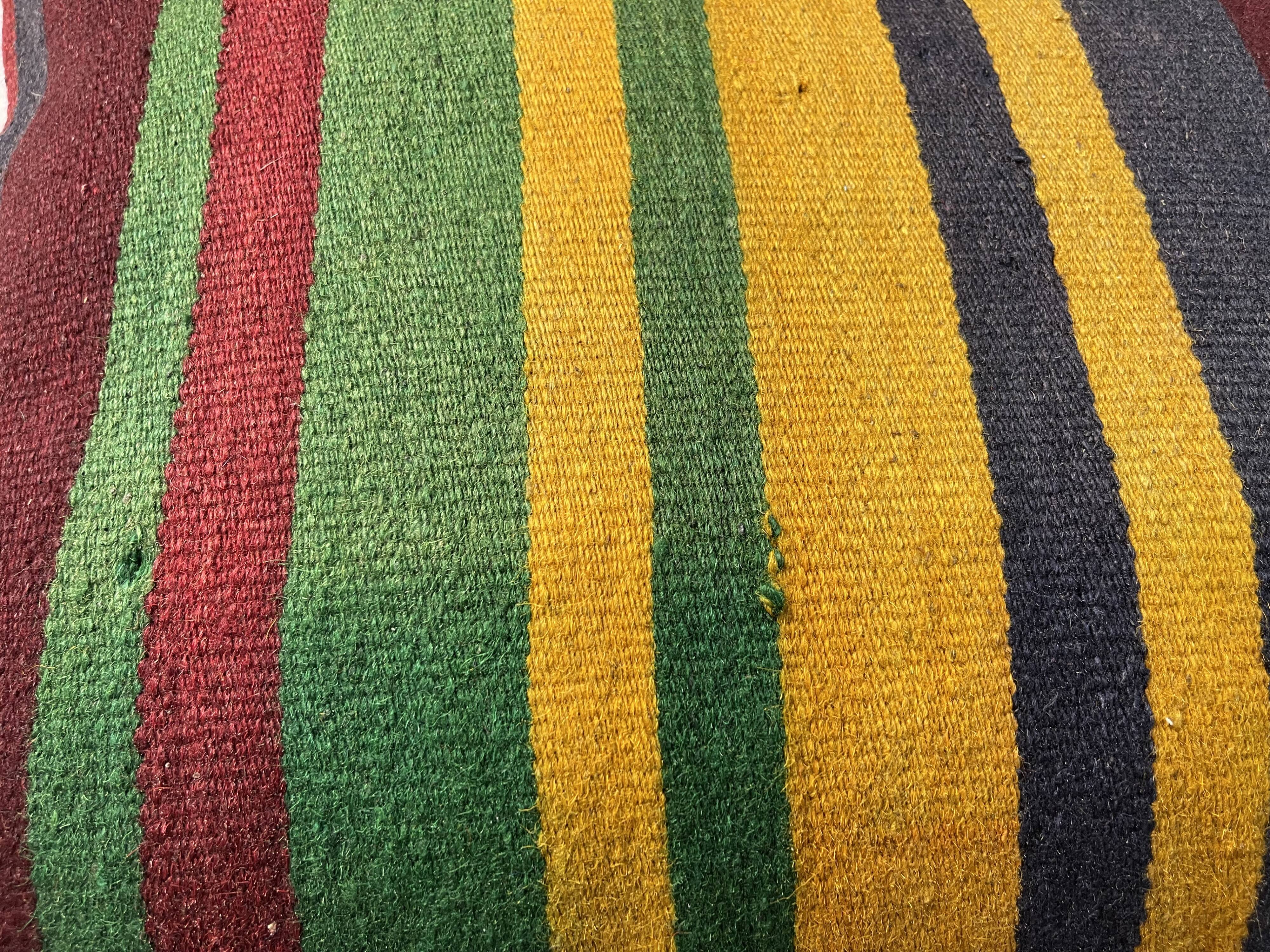 Vintage turkish kilim cushion cover , 120 x 40 cm