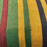 Vintage turkish kilim cushion cover , 120 x 40 cm