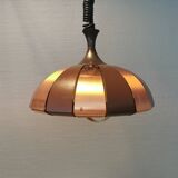 Hanging lamp from the 1970-80s, designed by Danish Werner Schou for his own company Coronell Elektro