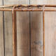 Wall shelf, arched bamboo