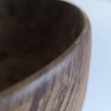 Olive wood salad bowl from the 50s