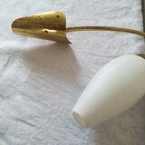 Wall light 50s free form in brass