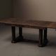 Art Deco oak table – France, 1930s–1940s