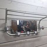 1960s aluminum coat rack