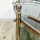 Brass bar cart / France, 1960s.