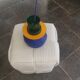 Contemporary design artypop light fixture