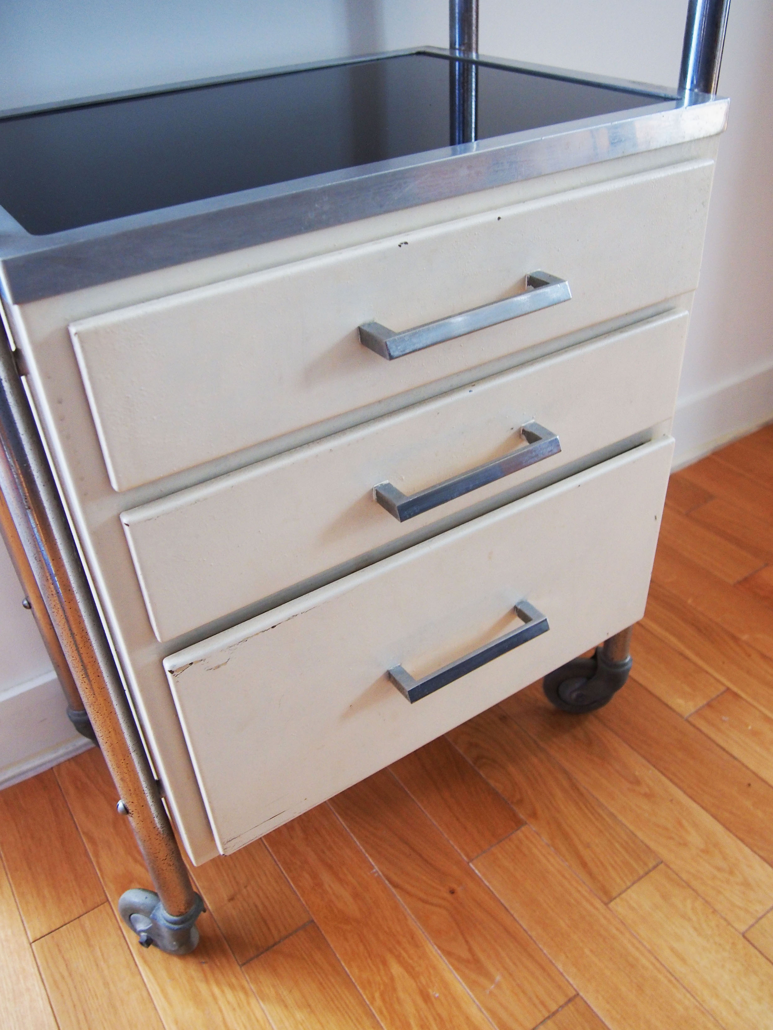 Dentist in drawers furniture