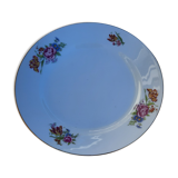 Plat rond porcelaine