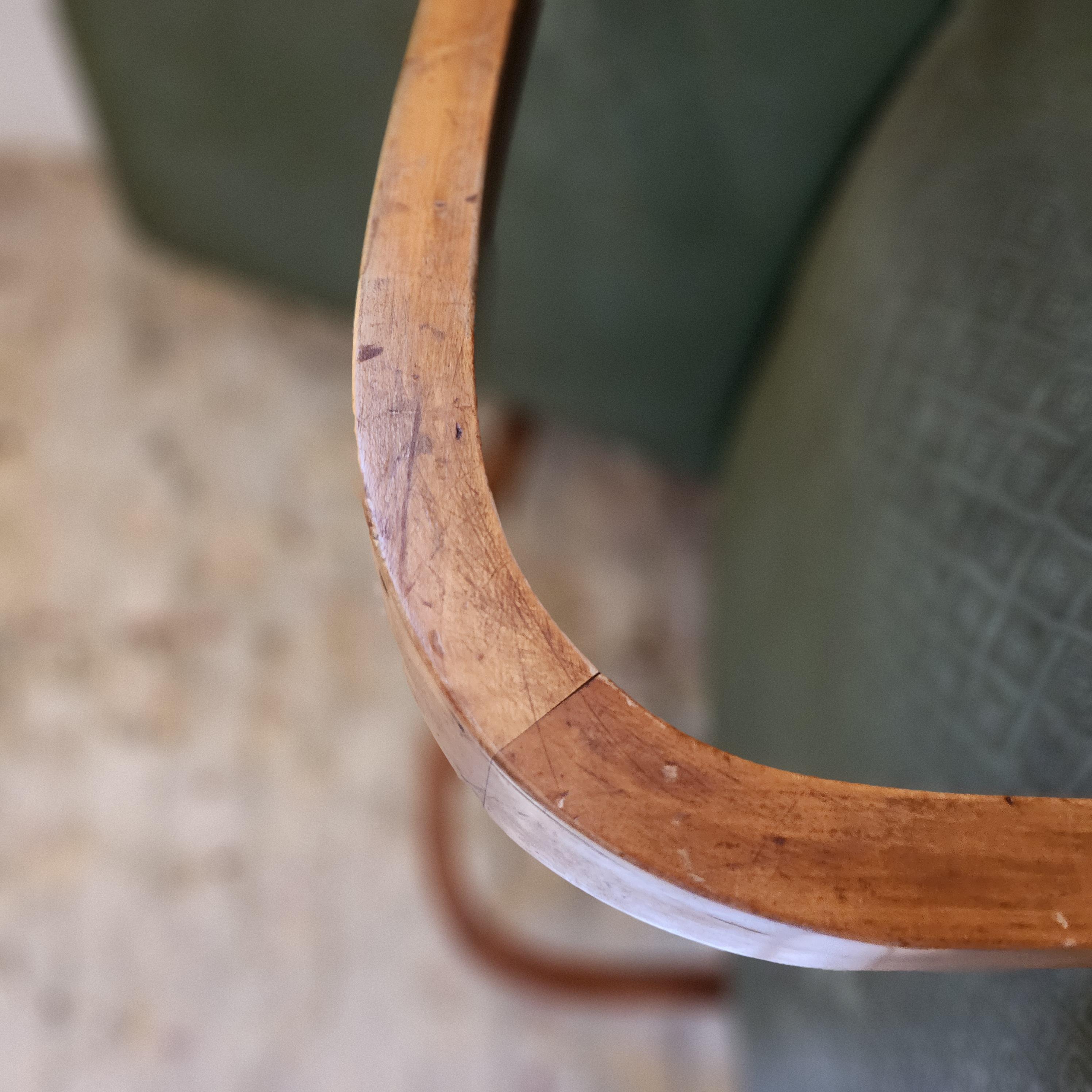 Fauteuil en bois courbé