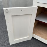 Moulded white sideboard