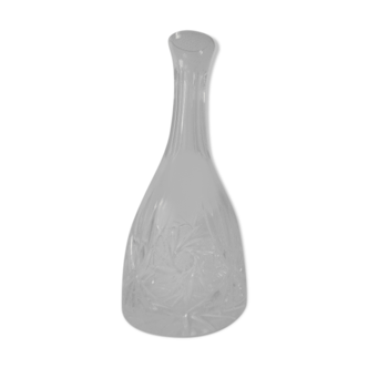 Vintage cut crystal carafe