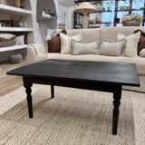Black elm coffee table
