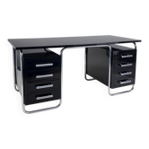Bureau Bauhaus en chrome par M. Breuer pour Thonet, République tchèque, années 1930.