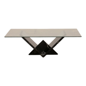 Table basse en marbre italien avec
