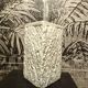 Ingrid brutalist vase in opaline