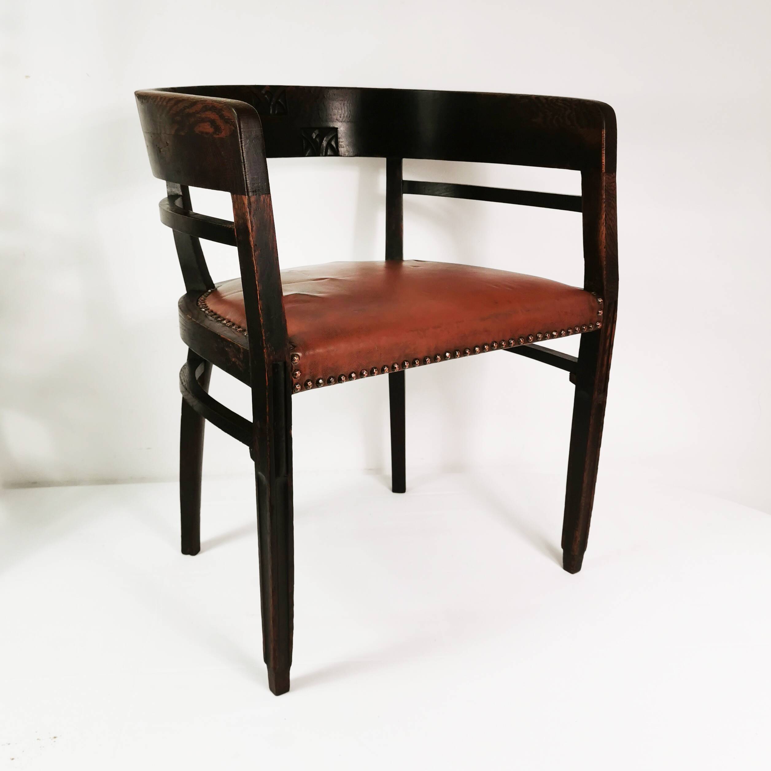 Art Nouveau office chair, Germany, 1920s.