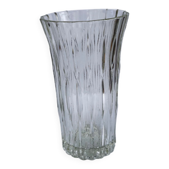 Vase en verre de Jiří Řepásek, Poděbrady Tchécoslovaquie, années 1960